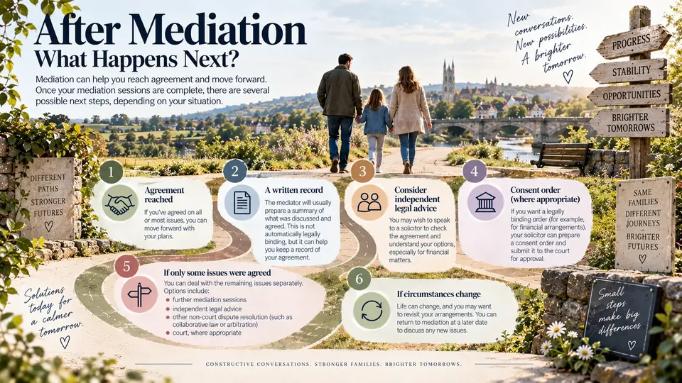 Pension Sharing Order legal progression from Cavendish Family Mediation