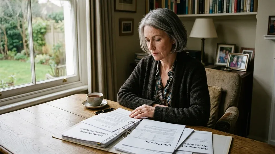 Actuarial pension valuation report compared with house equity appraisal from Cavendish Family Mediation